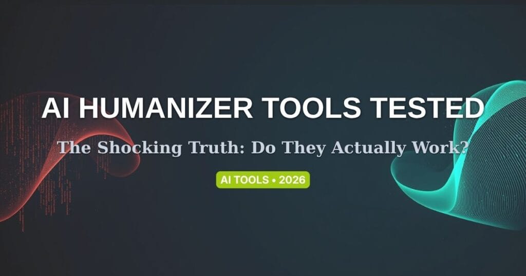 Blog banner testing the best AI humanizer tools in 2026 to bypass AI detection and turn ChatGPT to human text